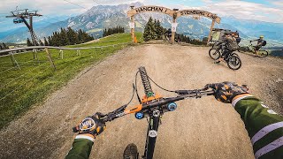 DOWNHILL MTB at Bikepark Leogang [upl. by Ayiotal]