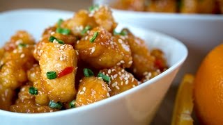 Pollo a la Naranja  Orange Chicken Recipe l Kwan Homsai [upl. by Nilram]