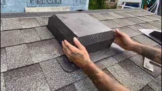 How To Install Roof Vents [upl. by Bergess]