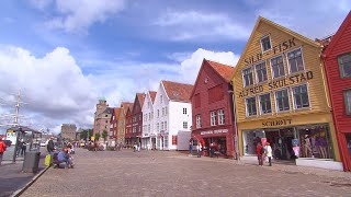 Norways West Fjords Mountains and Bergen [upl. by Nedyarb]