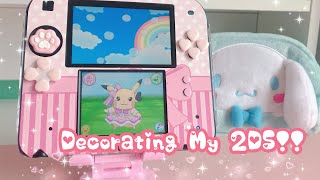 CUSTOMIZING MY 2DS 2DS in 2021 [upl. by Noiramaj]