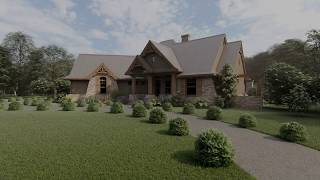 CRAFTSMAN HOUSE PLAN 940100014 [upl. by Sirapal289]