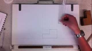 Orthographic Drawing lesson 1 [upl. by Bil]