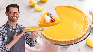 Classic Lemon Tart Recipe [upl. by Binetta862]