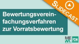 Bewertungsvereinfachungsverfahren zur Vorratsbewertung  Slidecast Teaser [upl. by Alviani887]