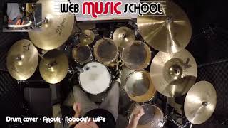 Anouk  Nobodys wife  DRUM COVER [upl. by Rawde]