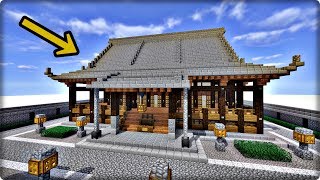 【マインクラフト】寺を和風建築してみる【寺の作り方】 [upl. by Atilol]