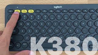 Logitech K380 Review amp Setup  Budget Bluetooth Keyboard [upl. by Leddy]