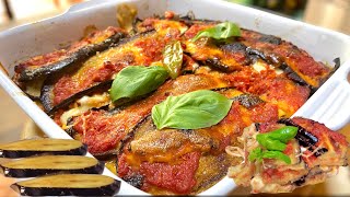 PARMIGIANA DI MELANZANE 🍆 ricetta tipica [upl. by Siramaj]