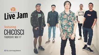 Rappler Live Jam Chicosci [upl. by Bernadette]