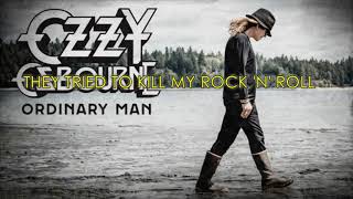 Ozzy Osbourne  Ordinary Man Lyric video [upl. by Ykcir]