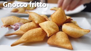 GNOCCO FRITTO o CRESCENTINE veloce senza lievitazione [upl. by Inaniel]