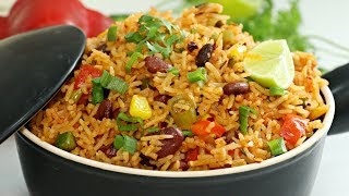 Mexican Rice Recipe  Easy One Pot Meal  How To Make Mexican Rice  Kanaks Kitchen [upl. by Randell155]