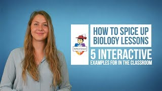 How to teach biology in a creative way  5 interactive examples for in the classroom [upl. by Innos]