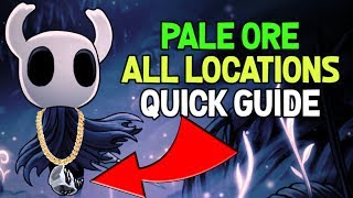 Hollow Knight Pale Ore Location Guide for Nail Weapon Upgrades [upl. by Jung]