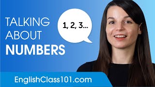 Talking About Numbers in English  English Conversational Phrases [upl. by Assirak]