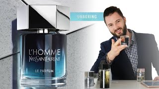 Unboxing YSL Lhomme Le Parfum [upl. by Gunn]