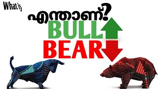 BULL AND BEAR EXPLAINED IN MALAYALAM [upl. by Ynohtona]