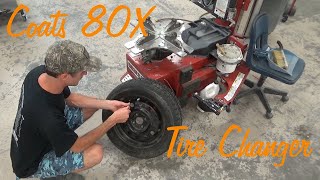 Coats 80X Tire Changer Demonstration [upl. by Treat]