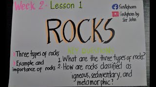 Lesson 4  Rocks [upl. by Christen]