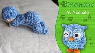 Uncinetto amigurumi Neonato 1° parteHow to do baby [upl. by Melonie]