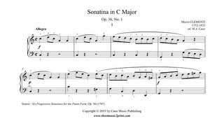 Clementi  Sonatina Op 36 No 1 13 [upl. by Anuahs]