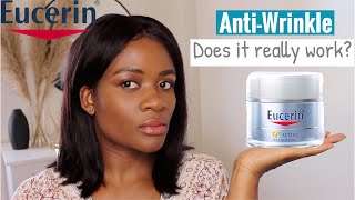 EUCERIN Q10 ACTIVE ANTIWRINKLE NIGHT CREAM Review  Detailed [upl. by Hnacogn391]