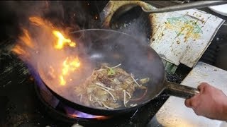 Non stick cooking in wok [upl. by Naaman]