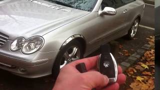 Mercedes CLK Schlüssel nachmachen lassen  VVDI MB Tool Xhorse [upl. by Duster]