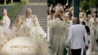 Wedding ceremony opening – Somizi and Mohale The Union  Mzansi Magic [upl. by Roeser]