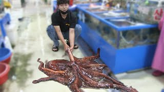 ENG SUBUnbelievable Giant King Octopus 125kg Eat Mukbang🐙Korean Seafood ASMR 후니 Hoony Eatingsound [upl. by Mohsen545]