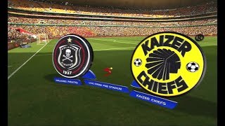 Absa Premiership 201718  Orlando Pirates vs Kaizer Chiefs [upl. by Nogaem]