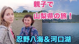 親子で山梨の旅！忍野八海＆河口湖！富士山の絶景！ [upl. by Initsed]