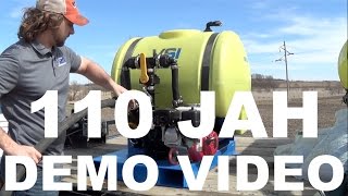 110 JAH Hydroseeder Demo [upl. by Timothea]