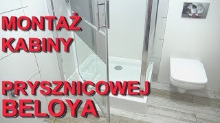 Montaż kabiny prysznicowej BELOYA [upl. by Yhtomit]