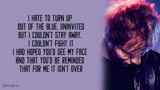 Ed Sheeran  Someone Like You Lyrics [upl. by Hanae]