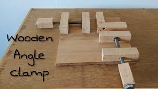 How To Make Right Angle Clamp  DIY Corner Clamp [upl. by Adnale]