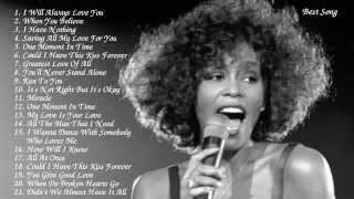 WHITNEY HOUSTON  Greatest Hits  Best Songs Of Whitney Houston Full Album [upl. by Miki217]