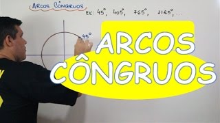 CIRCUNFERÊNCIA TRIGONOMÉTRICA ARCOS CÔNGRUOS AULA 324 [upl. by Ennaj]