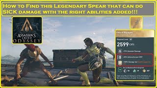 Assassins Creed® Odyssey Falx of Olympos Legendary Spear [upl. by Brandie]