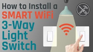 How to Install a Smart Wifi 3Way Light Switch [upl. by Ecienal]