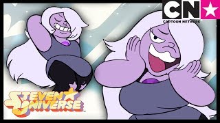 Steven Universe  Amethysts Best Bits  Cartoon Network [upl. by Haissem8]