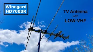 LowVHF TV Antenna Review  Winegard HD7000R [upl. by Lisab]