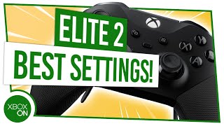 BEST SETTINGS for ELITE 2 CONTROLLER  Xbox Hardware [upl. by Berlauda]