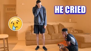 BREAK UP PRANK ON BOYFRIEND HE CRIES [upl. by Nerraw]