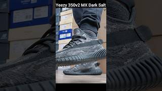 Yeezy 350 v2 MX Dark Salt Sneaker On Feet [upl. by Bernadette]