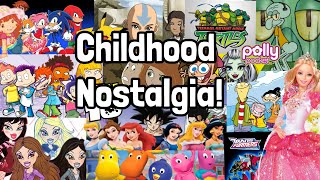 Editing Childhood Nostalgic Cartoons Early 2000s2010s some 90s [upl. by Ahsiryt446]