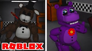 NEW Fusion Animatronic Helpy and Mr Hippo Gamepasses in Roblox Fredbears Mega Roleplay [upl. by Dal80]