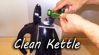 How to Remove Limescale from your Kettle [upl. by Ronalda]