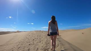 Walking the Dunes of Maspalomas on Gran Canaria [upl. by Enitnelav388]